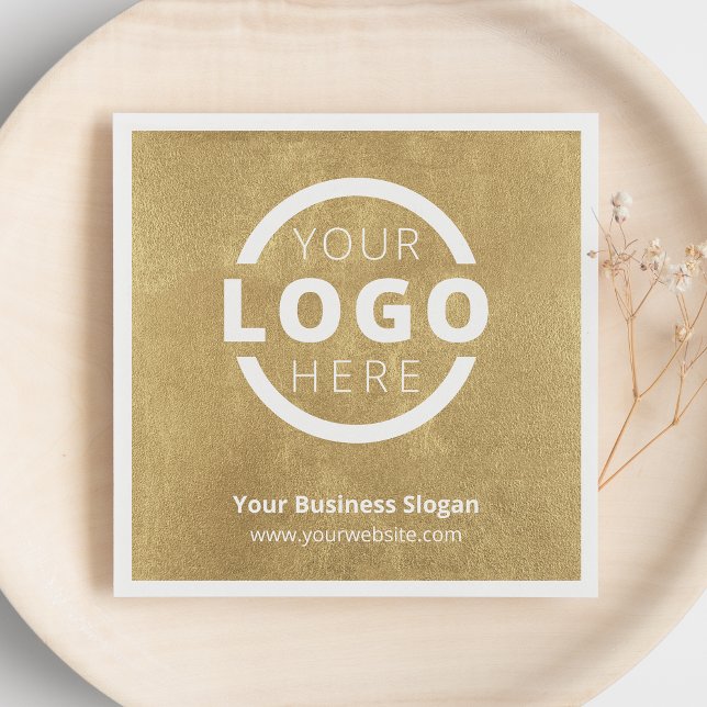 Custom Company Promotional Business Logo Branded Napkin (Creator Uploaded)