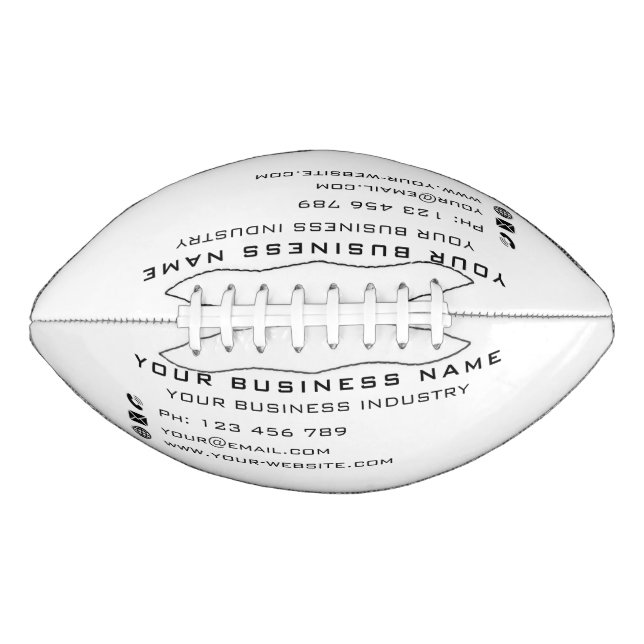 Custom Company Promotional Personalized Football (Front)