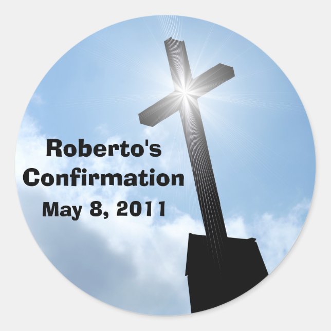 Custom Confirmation Seals Stickers (Front)