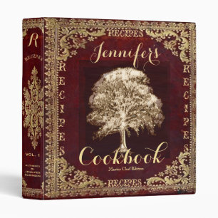 Custom Cookbook for Recipes Binder