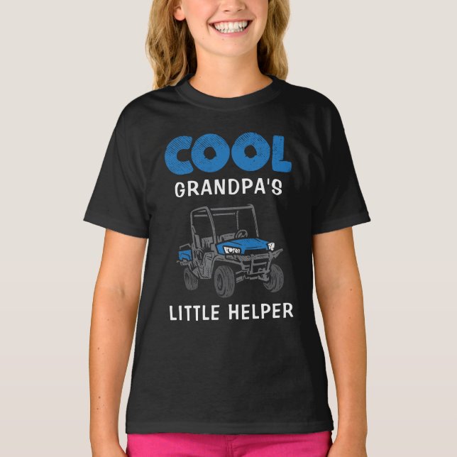 Custom Cool Grandchild Proud Family Matching T-Shirt (Front)