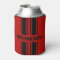 Custom Cool Red And Black Auto Race Sport Stripes