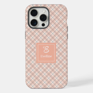 Custom Coral Grey iPhone Case Elegant Phone Cover