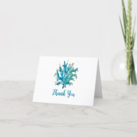 Custom Coral Reef Painting Thank You 