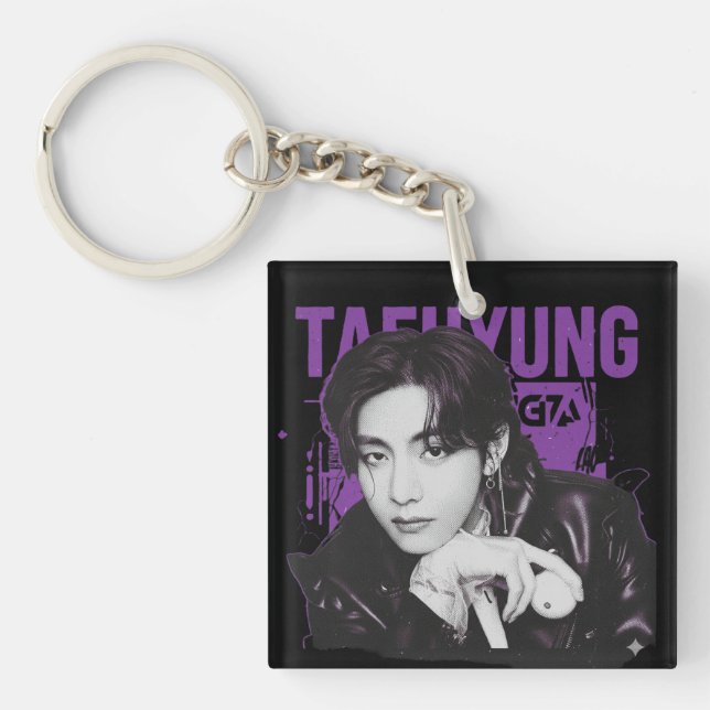 Custom Cornhole Bags – Durable, Stylish & Game-Rea Keychain (Front)