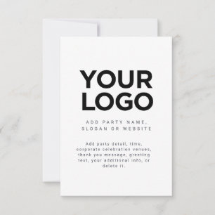 Custom Corporate Business Logo Formal Invitation
