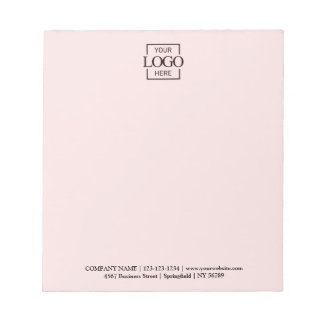 Custom Corporate Business Logo Modern Professional Notepad