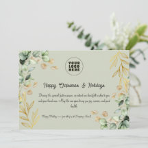 Custom Corporate Christmas Greeting Card 2025
