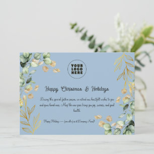 Custom Corporate Christmas Greeting Card 2025