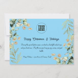Custom Corporate Christmas Greeting Card 2025