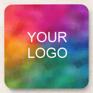 Custom Corporate Logo Business Company Template Coaster