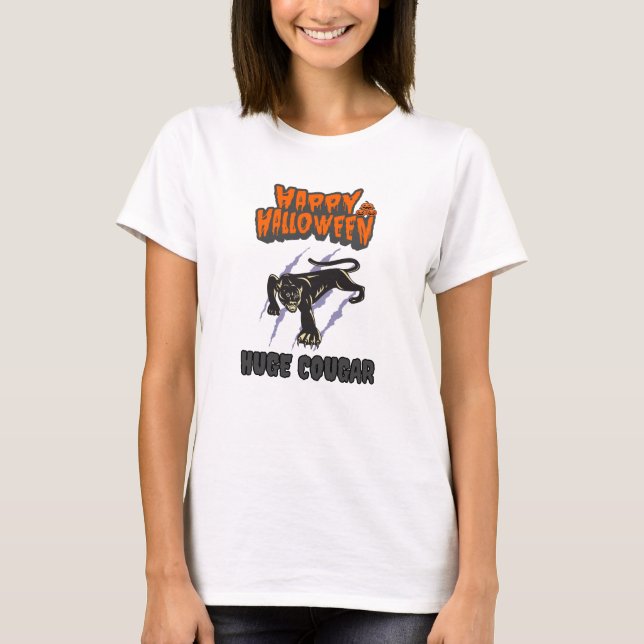 custom cougar T-Shirt (Front)