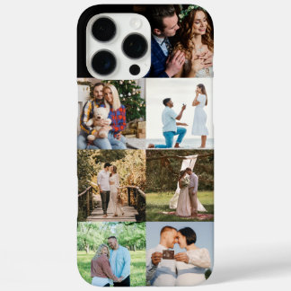 Custom Couple & Family Photo Collage Personalized iPhone 16 Pro Max Case