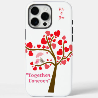 Custom couple names together forever love tree iPhone 16 pro max case