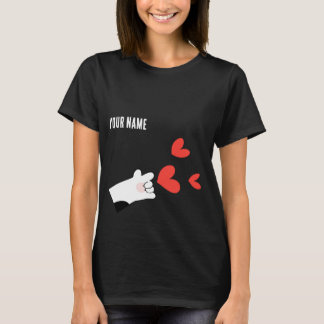 Custom Couple Set Love Beam T-Shirt