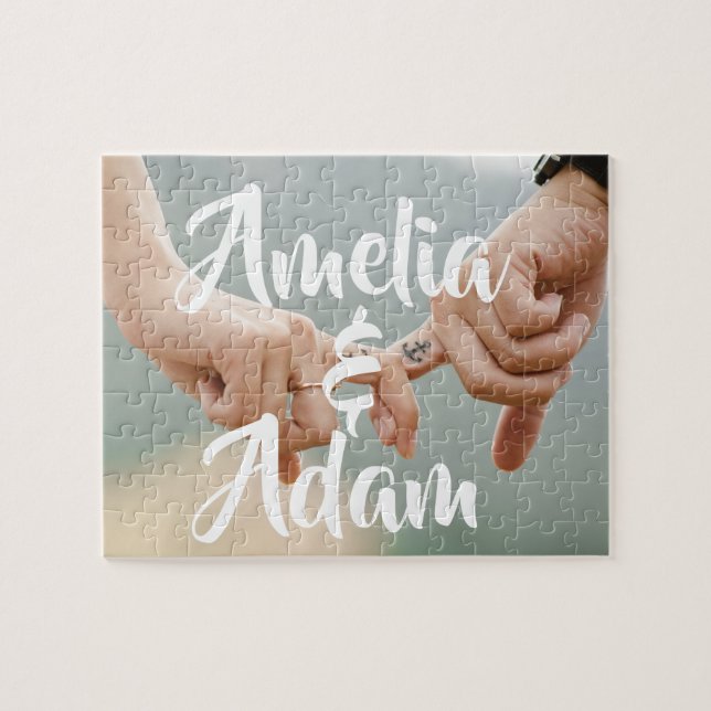 Custom Couples puzzle (Horizontal)