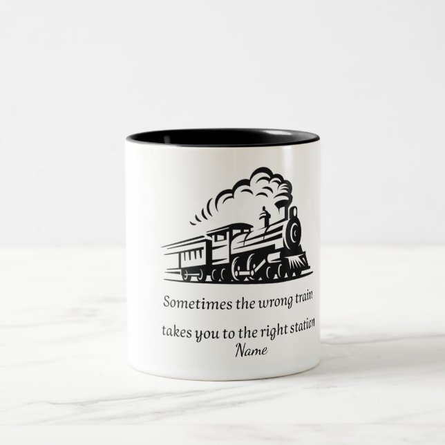 Custom Crash Landing on You Mug   (Center)