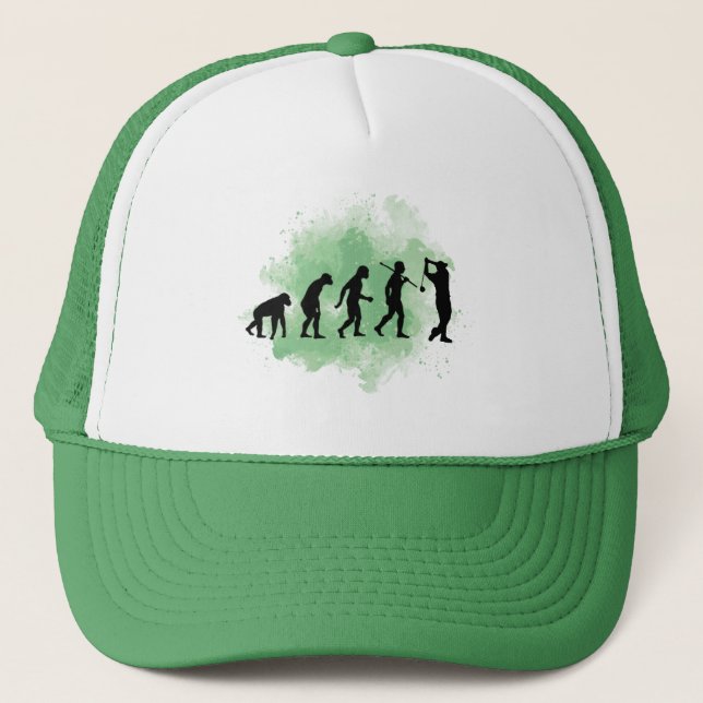 Custom Create Custom Personalized Golf Trucker Hat (Front)