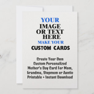 Custom Create Mother's day Card For Your Mom