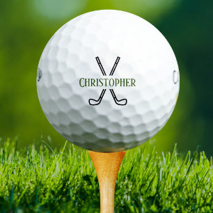 Custom Create Your Own Golf Theme Monogrammed Balls