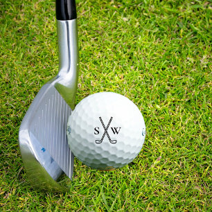 Custom Create Your Own Golf Theme Monogrammed Balls