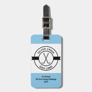 Custom Create Your Own Golf Tournament Luggage Tag