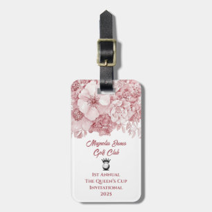 Custom Create Your Own Golf Tournament Luggage Tag