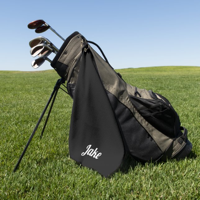 Custom Create Your Own Golf Towel (Green)