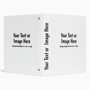 Custom Create Your Own Personalized Binder