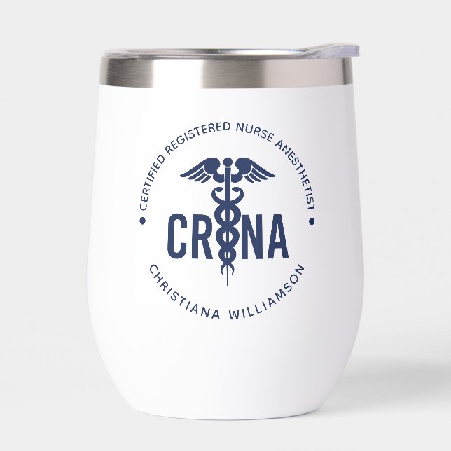 Custom CRNA Certified Registered Nurse Anesthetist (Left)