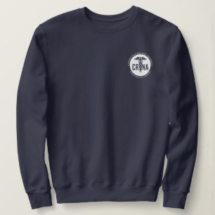 Custom CRNA Certified Registered Nurse Anesthetist Sweatshirt