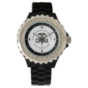 Custom CRNA Certified Registered Nurse Anesthetist Watch