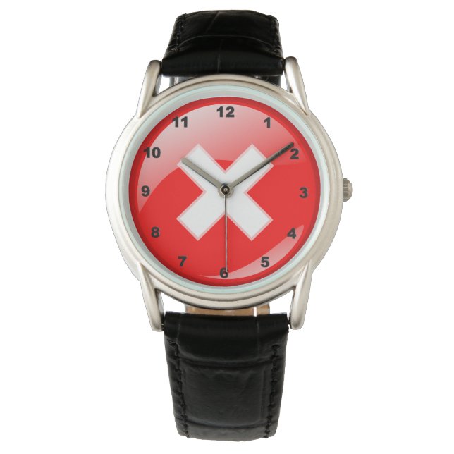 Custom Crown Protector men's watch (Front)