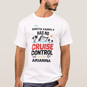 Custom Cruise Ship Family Travel Keepsake Men T-Shirt