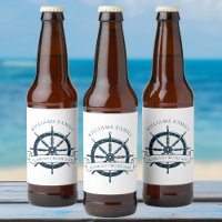 Custom Cruise Ship Navy Blue Nautical Party