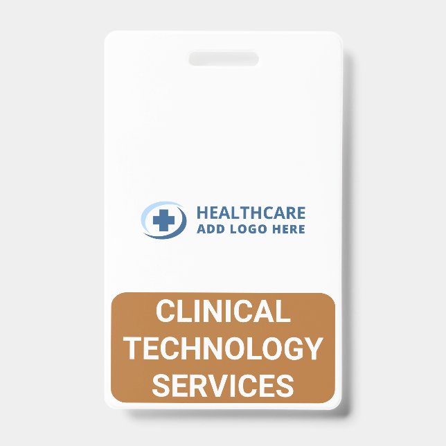 Custom CTS Clinical Technology Services Companion Badge (Front)