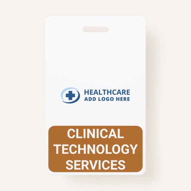 Custom CTS Clinical Technology Services Companion Badge (Front)