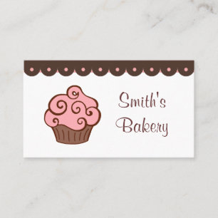 Custom Cupcake Business Cards