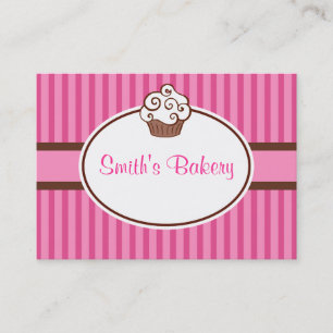 Custom Cupcake Business Cards