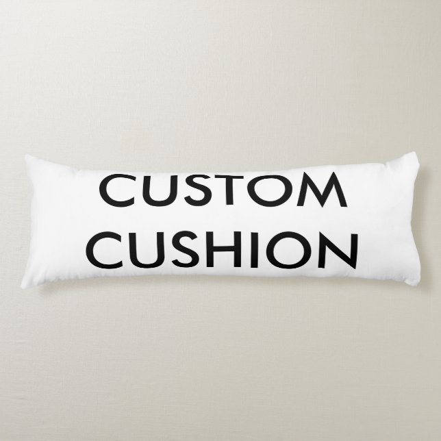 Custom Customizable Polyester Body Pillow Template (Front)