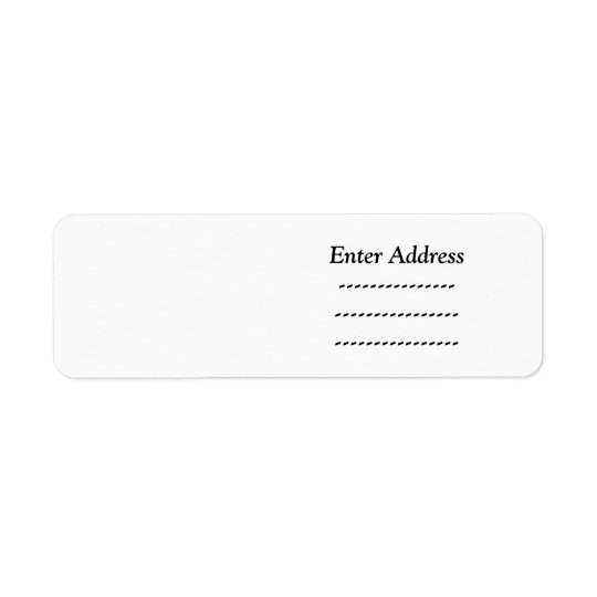 Custom Customizable Sticker label Lighthouse Route Return Address Label