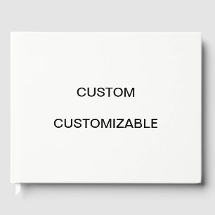 CUSTOM CUSTOMIZE CUSTOMIZABLE TEMPLATE GUEST BOOK