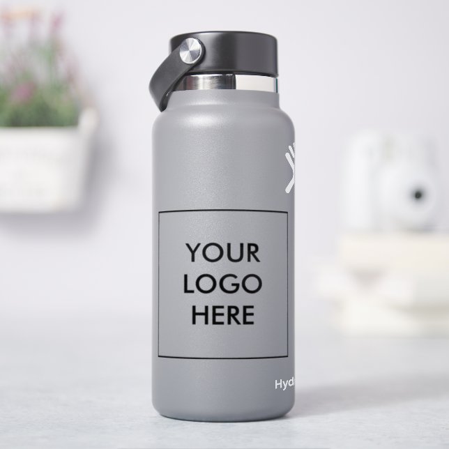 Custom-Cut Business Logo Water Bottle Vinyl (HydroFlask)