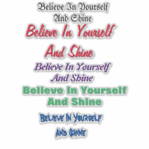 custom cut quote sticker