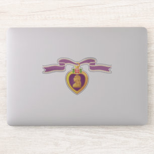 Custom Cut Simple "PURPLE HEART" Vinyl