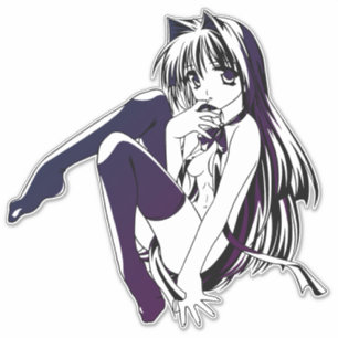 Custom-Cut Vinyl Sticker