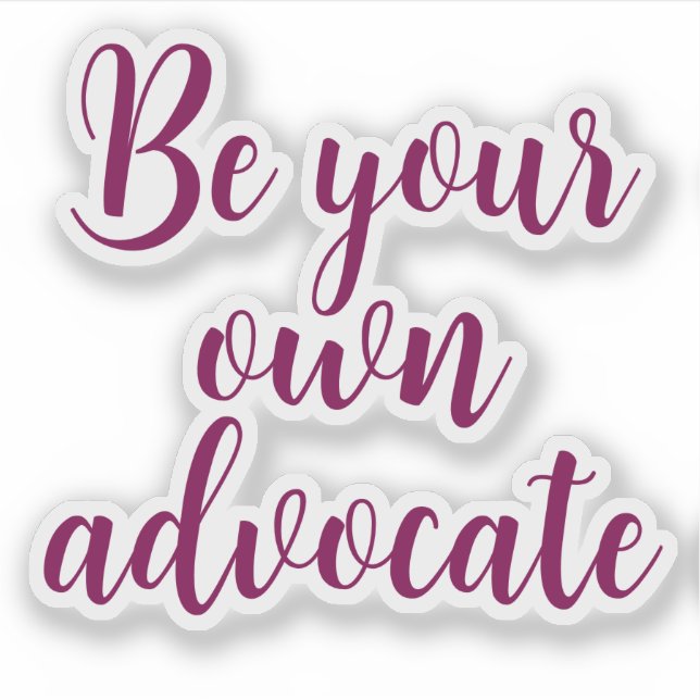 Custom-Cut Vinyl Sticker (Front)