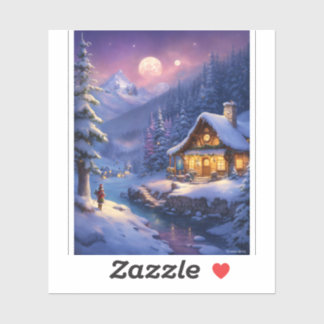 Custom-Cut Vinyl Sticker