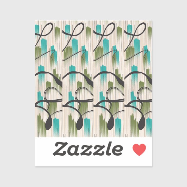 Custom-Cut Vinyl Sticker (Sheet)