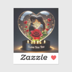 Custom-Cut Vinyl Sticker